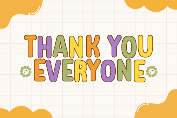 Friendly Morning Font PNG with transparent background - Preview 4