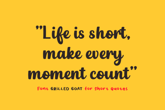 Grilled Goat Font - Preview 2
