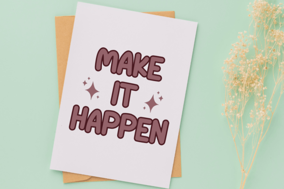 Hard Working Font - Preview 3