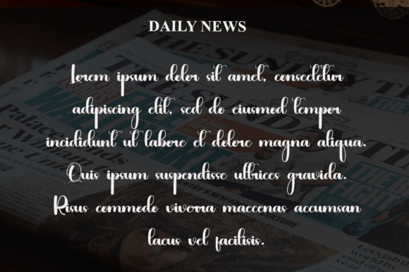 Headline Font - Preview 6