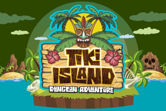 Jungle Wood Font PNG with transparent background - Preview 1