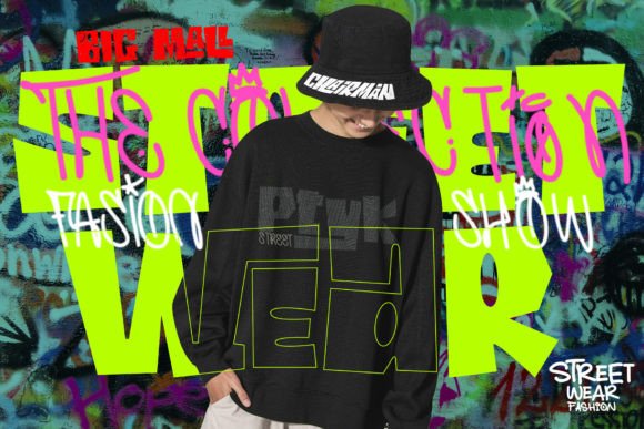 Jungle Wood Font PNG with transparent background - Preview 2