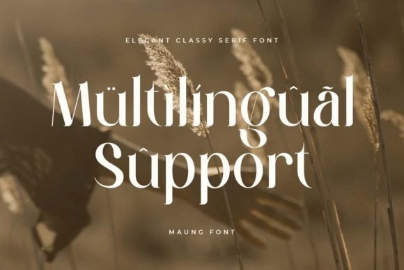 Maung Font PNG with transparent background - Preview 6