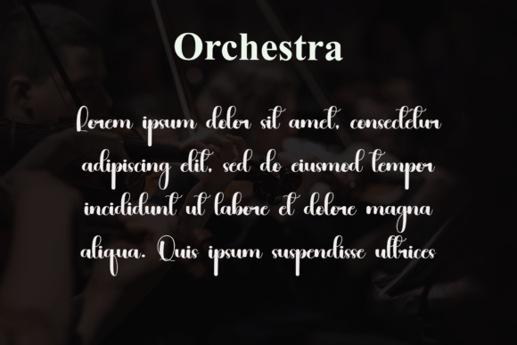 Musical Font font preview - 6