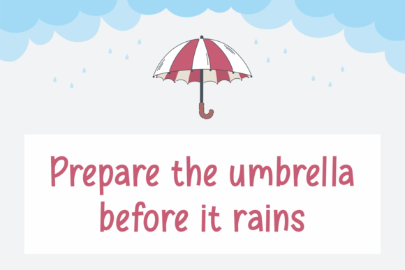 Rainbow Friendly Font PNG with transparent background - Preview 4