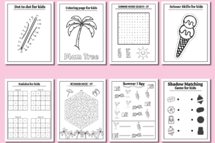 Summer Activity Book for Kids Vol - 1 Graphic by KIDS ZONE · Creative ...