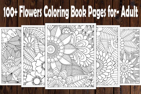 50 Adult Coloring Books Page Bundle Graphic by Pixvera · Creative Fabrica