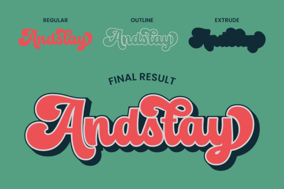 Andstay Font - Preview 3