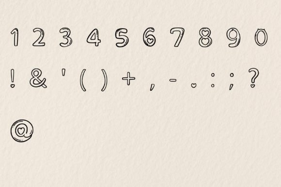 Cute Font - Preview 3