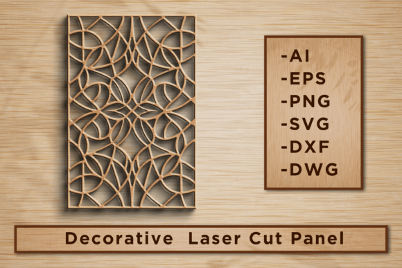 Decorative Laser Cut Panel SVG · Creative Fabrica