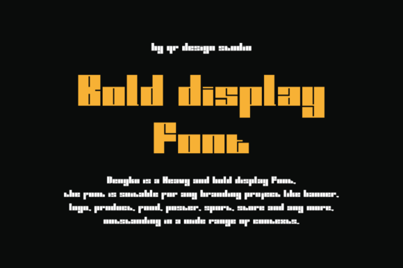 Dengko Font PNG with transparent background - Preview 2