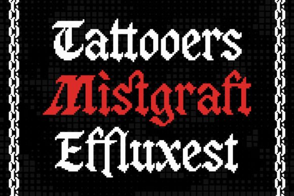 Ghostech Font - Preview 5