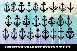 Lucky Anchor Font by MOMAT THIRTYONE · Creative Fabrica