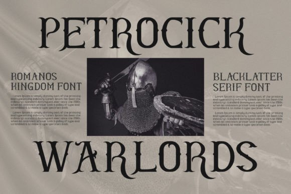 Romanos Kingdom Font PNG with transparent background - Preview 2