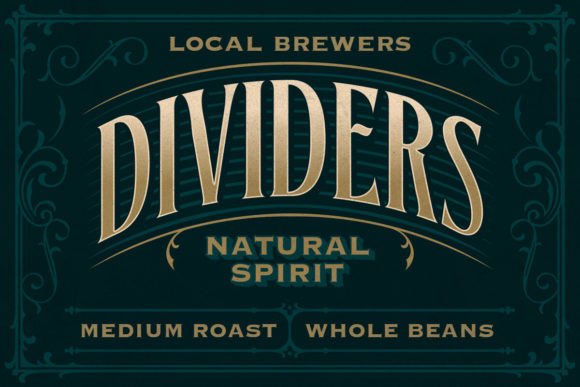 Ronders Font PNG with transparent background - Preview 4