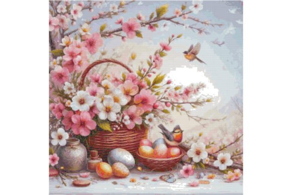 Easter Counted Cross Stitch Patterns