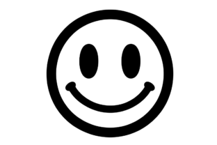 Smiley Face EPS Vinyl Sticker Decal SVG Graphic by Artful Assetsy ...
