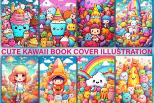 300 Cute Kawaii Coloring Pages for Kids Graphic by Asma Store ...