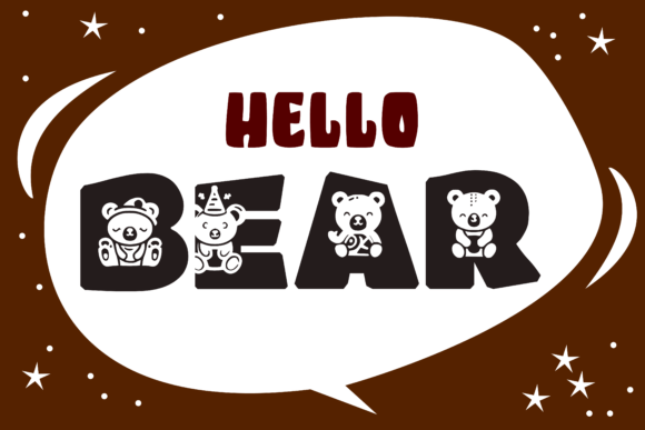 Bear Font - Preview 2