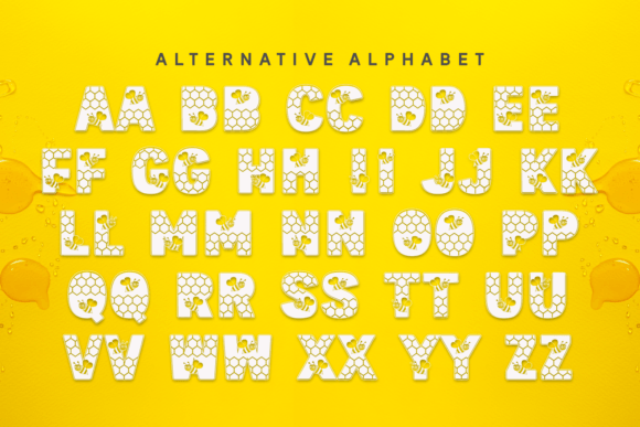 Bee Sweet Font - Preview 4