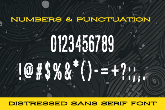 Grungology Font - Preview 3