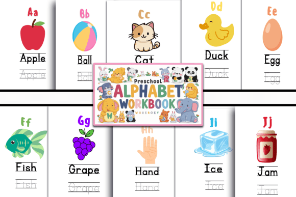 Preschool Alphabet Workbook