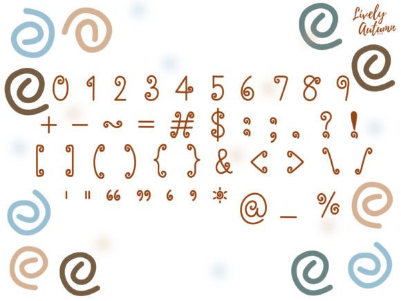 Rolly Font PNG with transparent background - Preview 2