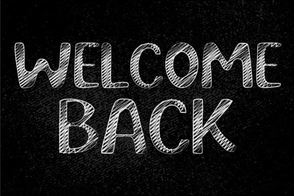 Back to School Font - Preview 2