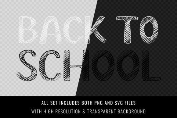 Back to School Font - Preview 3