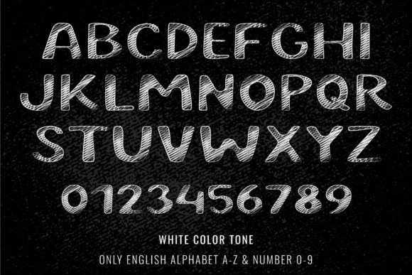 Back to School Font - Preview 6