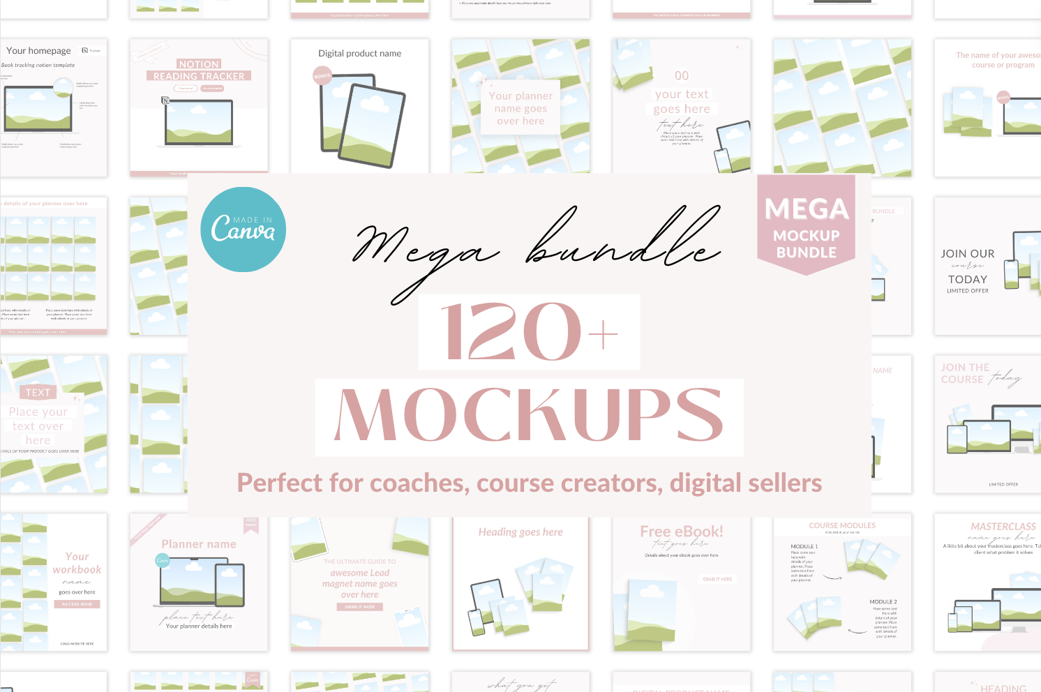 Canva Mockup Template Bundle
