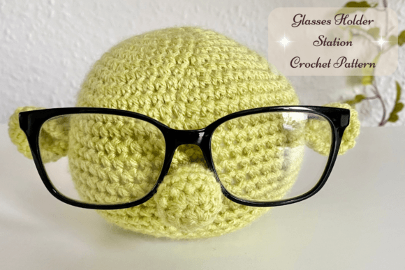 Glasses Holder Station Crochet Pattern