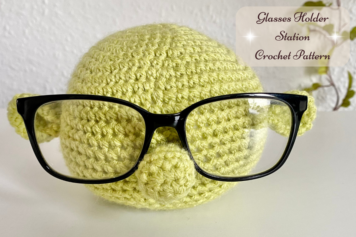 Glasses Holder Station Crochet Pattern