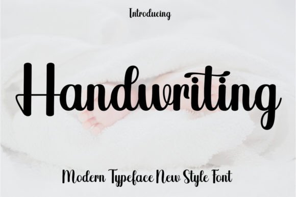 Handwriting Fuentes Caligráficas Fuente Por gloow studio