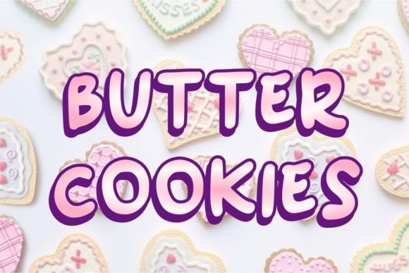 Korean Lovers Font PNG with transparent background - Preview 1