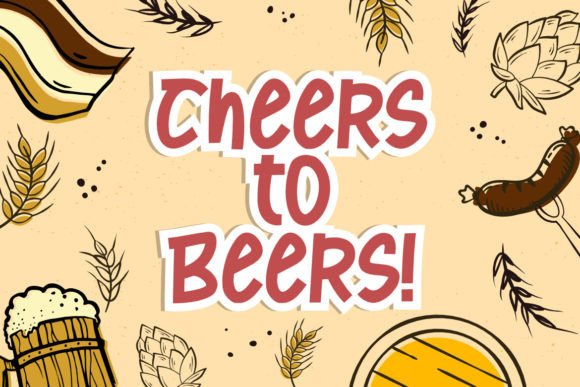 Beery Wisky Font - Preview 2