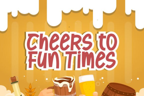 Beery Wisky Font - Preview 3