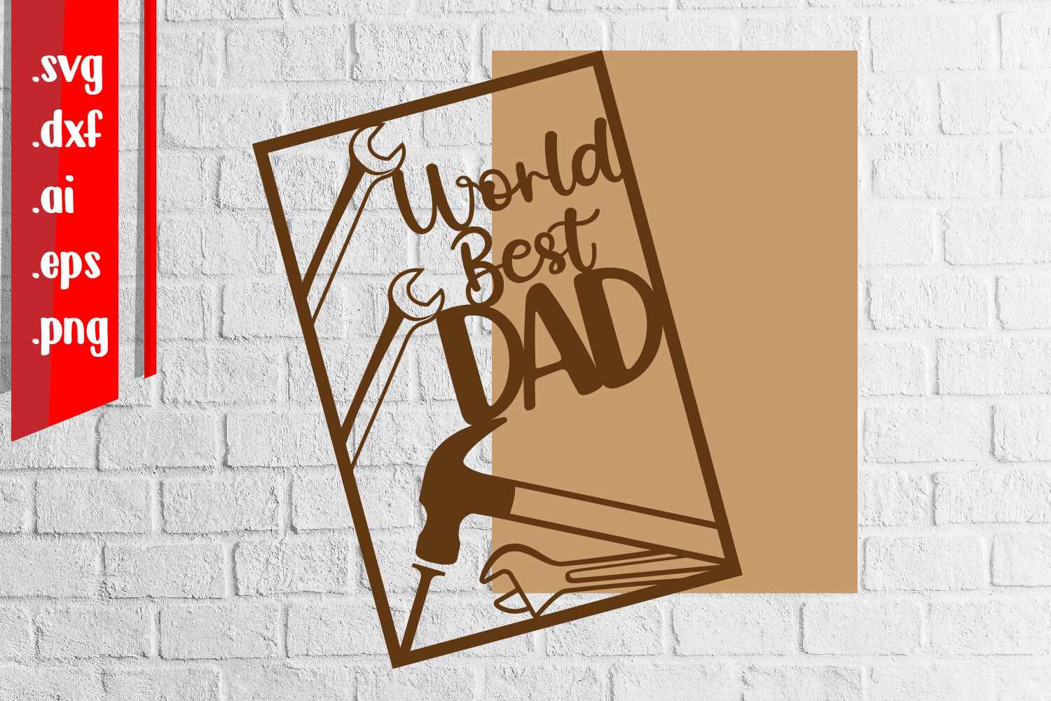 Fathers Day Papercut 3