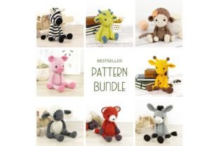 Amigurumi Pattern Bundle Graphic by kristitullus · Creative Fabrica