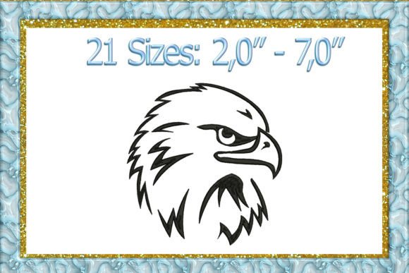 Eagle Embroidery Design