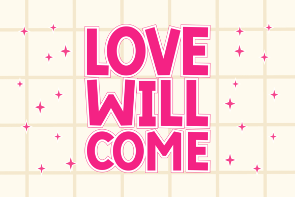 Girls Honey Font - Preview 4