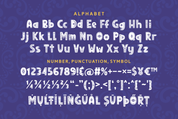 Mexico Culture Font PNG with transparent background - Preview 4
