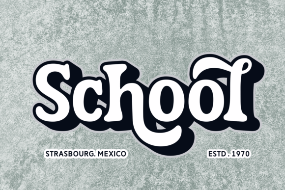 Miracle Groovy Font PNG with transparent background - Preview 2