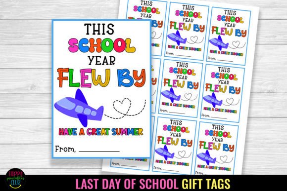 School I Last Day of School Gift Tag