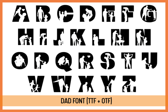 Dad Font - Preview 1