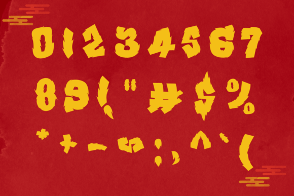 Dragon Flame Font - Preview 6