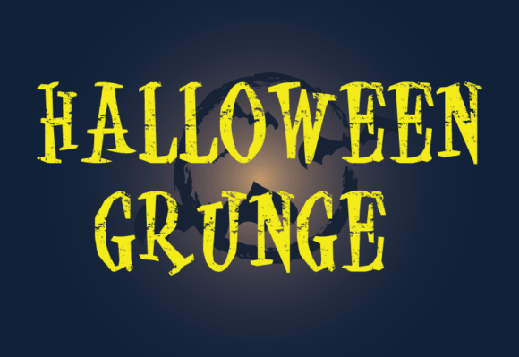 Halloween Grunge Font - Preview 1