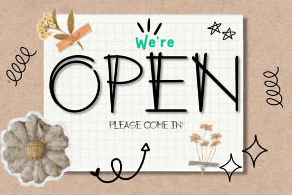 Originol Font PNG with transparent background - Preview 2