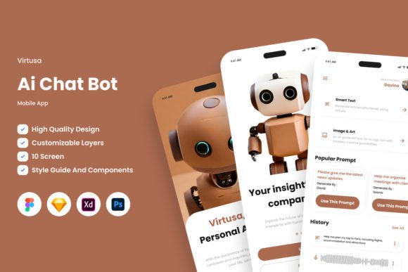 Virtusa - AI Chatbot Mobile App