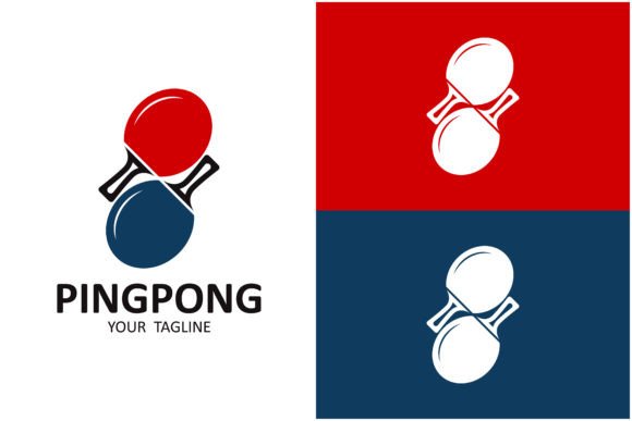 Table Tennis Logo Illustration Design Illustration Logos Par Acillia eggi saputri